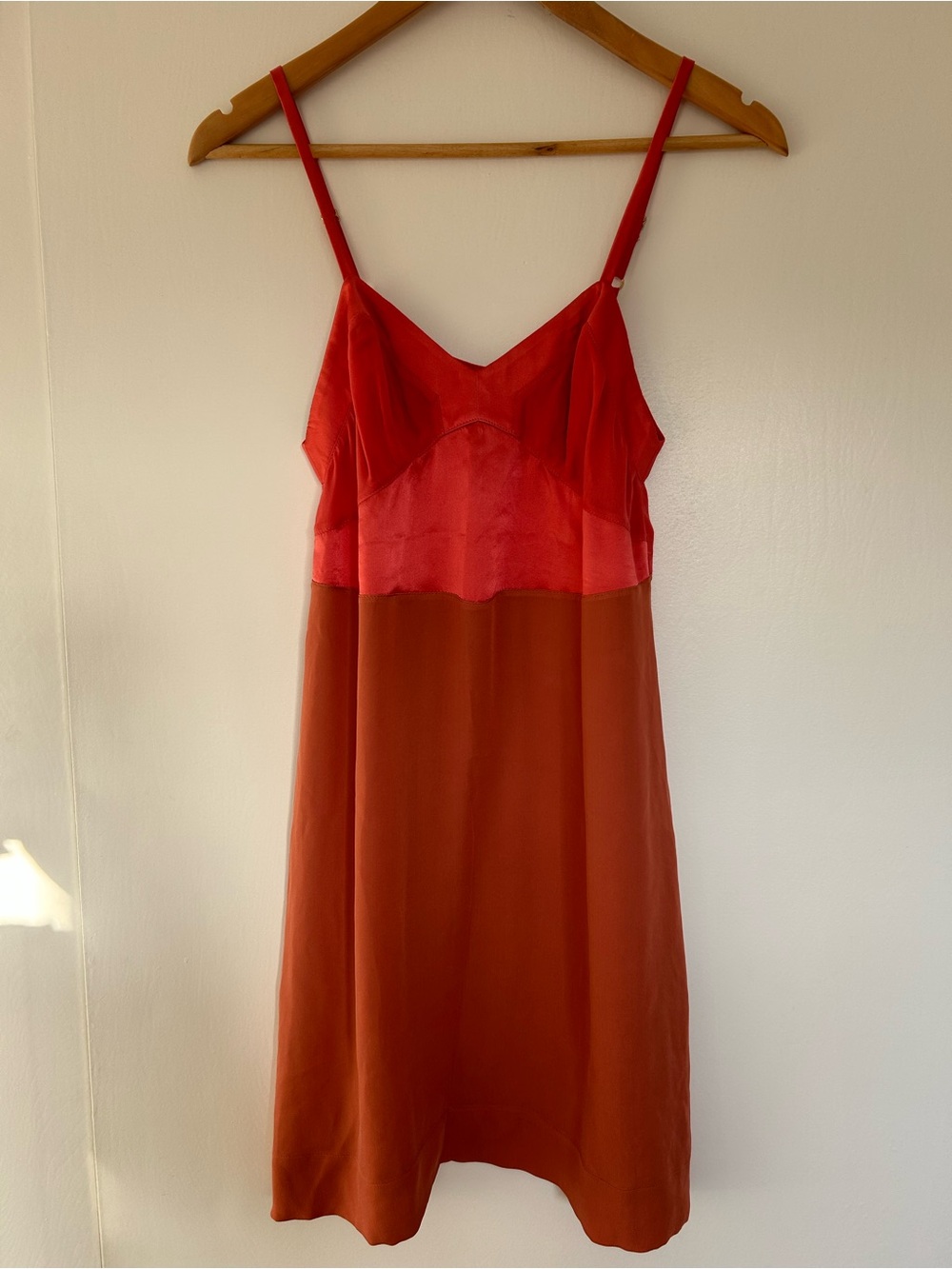 Araks Silky Two-Tone Pink Slip Dress - Women Intimates